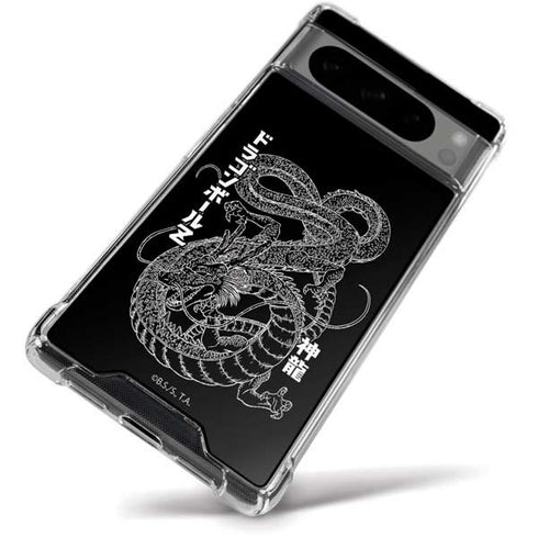Dragon Ball Z Negative Shenron Google Pixel 8 Pro Clear Case